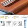 30mm wide UPVC Wood Effect Door Edging Floor Trim Threshold Self Adhesive