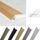 31mm Wide Aluminium Door Thresholds Ramp Self Adhesive For Connecting Wooden, Laminate, Carpet, Vinyl Floors