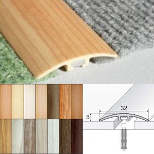 32mm wide UPVC Wood Effect Door Threshold