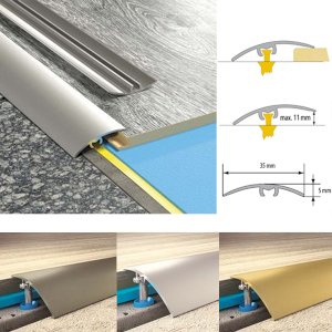 Almunium Door Bars Threshold Strip Transition Trim Laminate Tiles