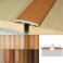 35mm Flat Aluminium Wood Effect Door Threasholds Self Adhesive