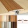 36mm wide Aluminium Wood Effect Door Floor Bar Edge Trim Threshold