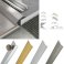 37mm Wide Aluminium Door Bar floor Trim Threshold Cover Strip T bar Adjustable