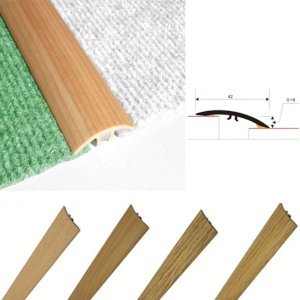 42mm UPVC Wood Effect Door Threshold Self Adhesive