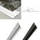 5mm Flooring Click Vinyl Flooring Edge Profile Reducer Trim Threshold Door Bar Lvt