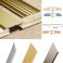 80mm Wide Flooring Aluminium Door Bars Threshold Carpet Cover