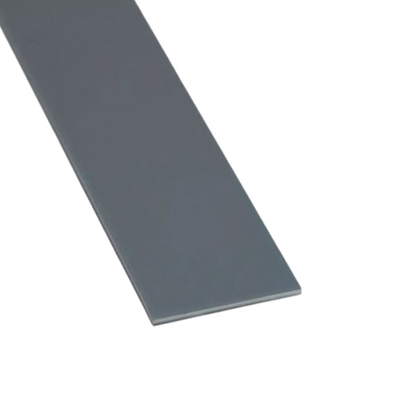 PVC Dark Grey Flat Bar Strips