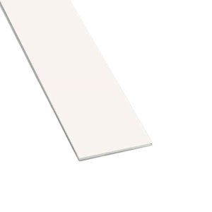 PVC Pastel Cream Flat Bar Strips