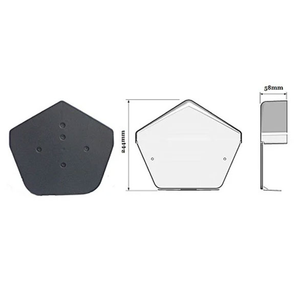 U Square Dry Verge PVC Roof Kit