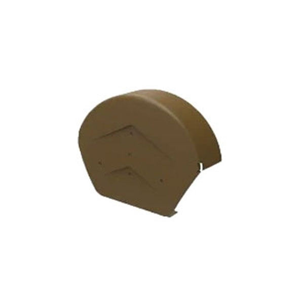 Ridge End Cap for Dry Verge Morter Free Systems