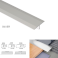 T Bar Anodised Aluminium Threshold Trim Transition Trim For Tiles