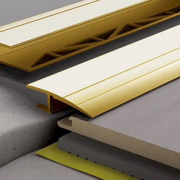 ZET O Profile 1m Aluminium Door Edging Floor Threshold Trim